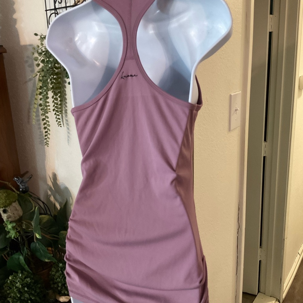 Karma Lavender Racerback Top - Picture 6 of 6